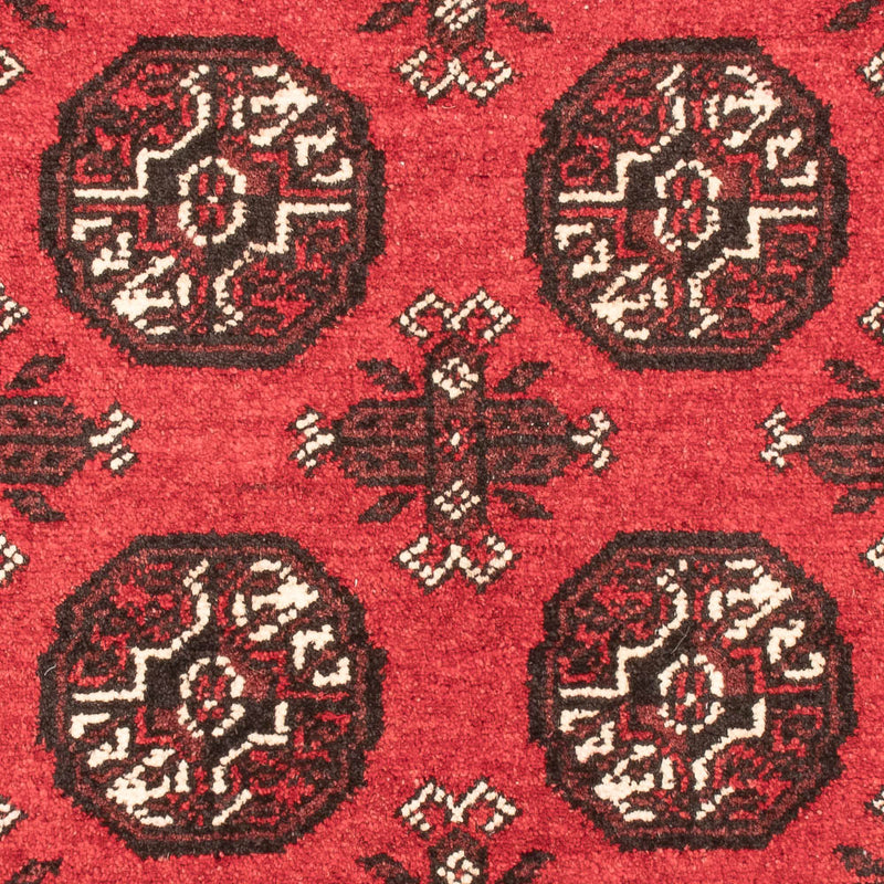 Afghansk tæppe - Filpa - 120 x 77 cm - rød