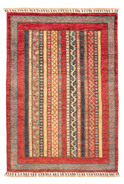 Shal-tæppe 79x118cm - Orientalsk tæppe - flerfarvet