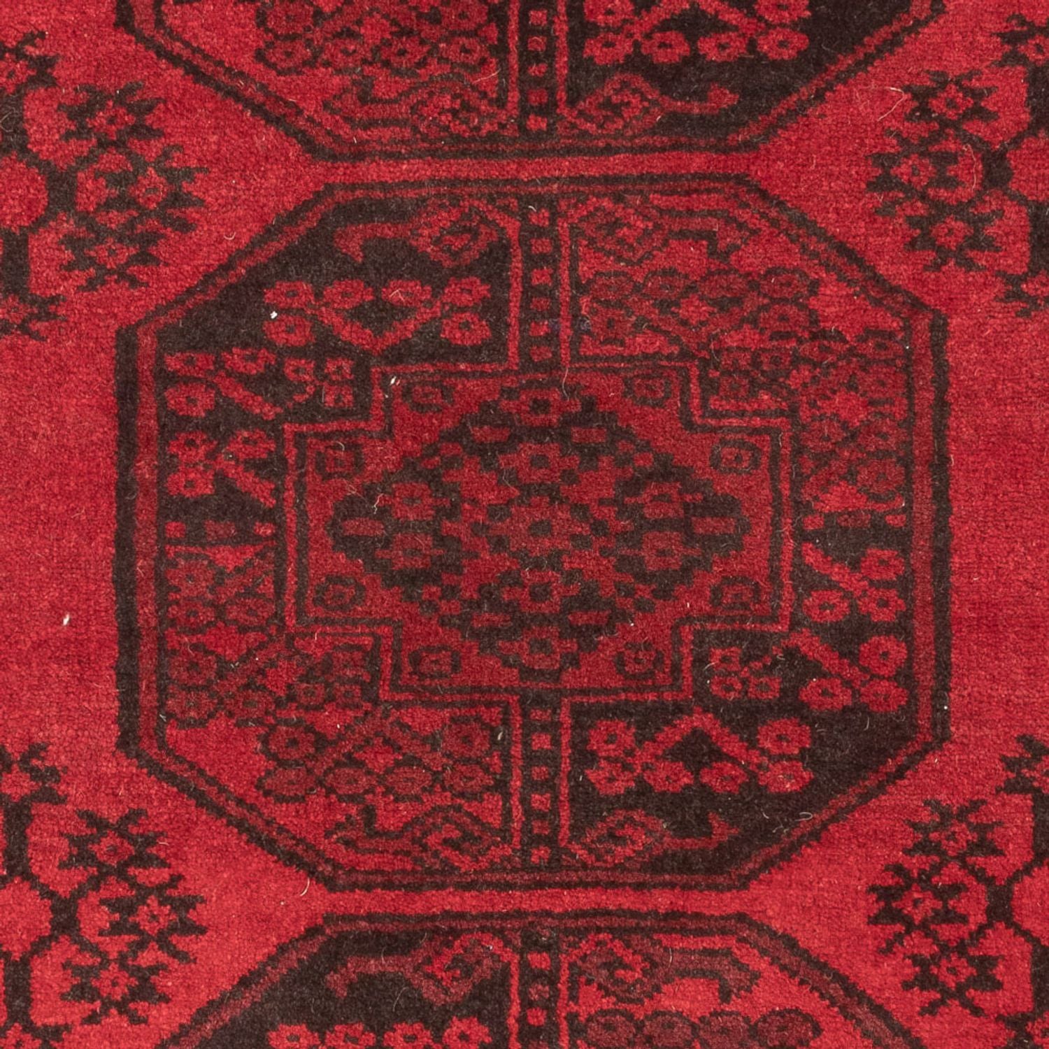 Afghansk tæppe - Filpa - 120 x 80 cm - rød