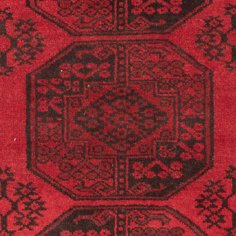 Afghansk tæppe - Filpa - 120 x 80 cm - rød