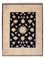 Ziegler Carpet - 102 x 80 cm - sort