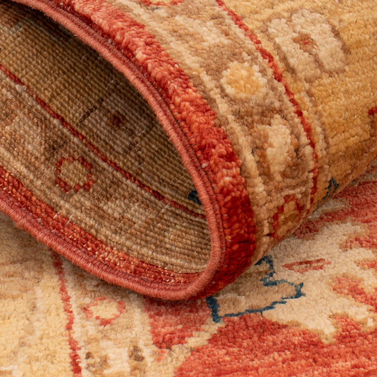 Ziegler Carpet - 123 x 78 cm - mørkerød