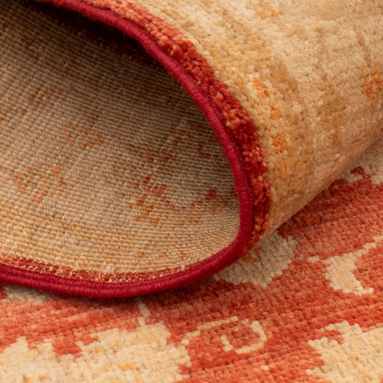 Ziegler Carpet - 125 x 80 cm - mørkerød