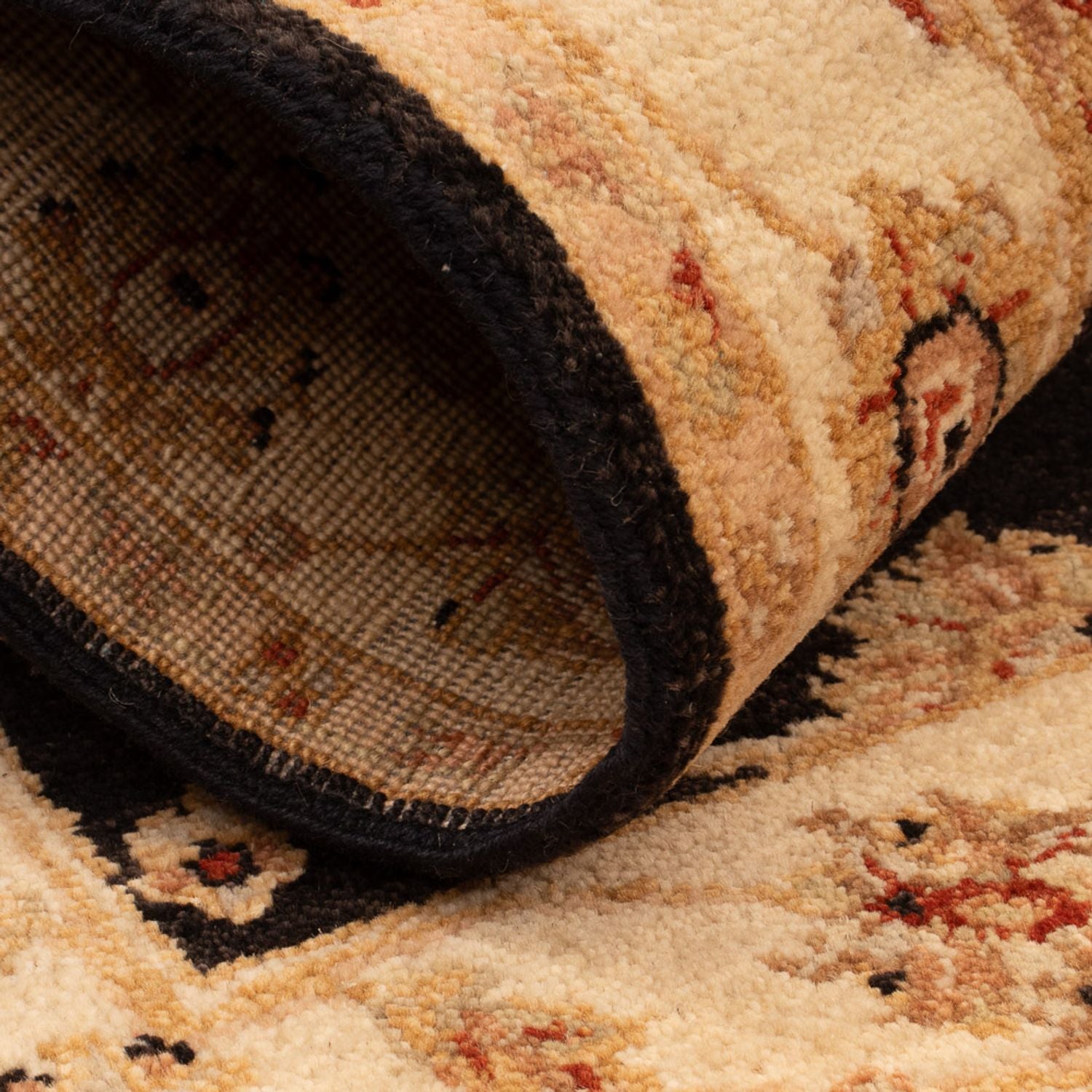 Ziegler Carpet - 120 x 80 cm - sort