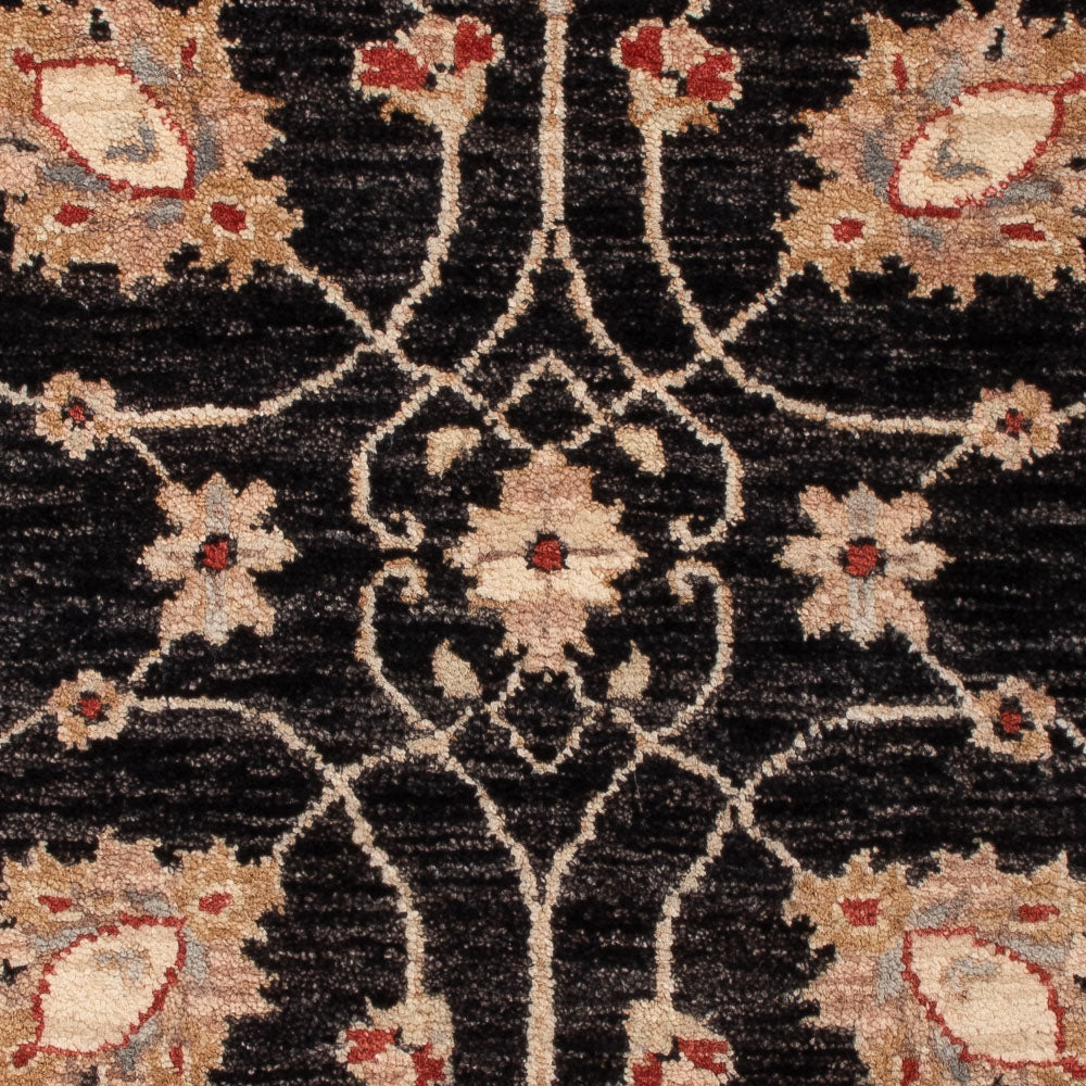 Ziegler Carpet - 120 x 80 cm - sort