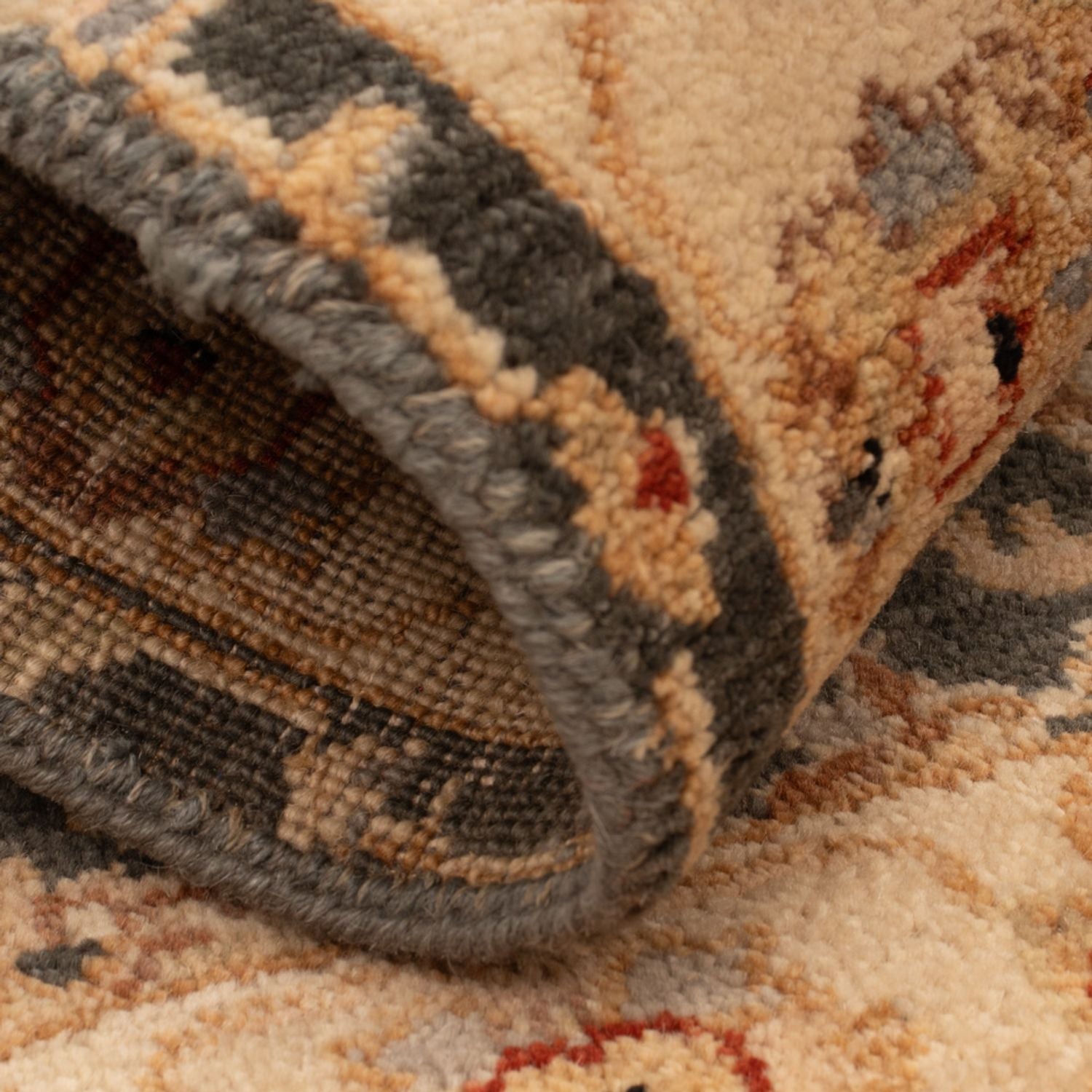 Ziegler Carpet - 90 x 60 cm - sort og hvid