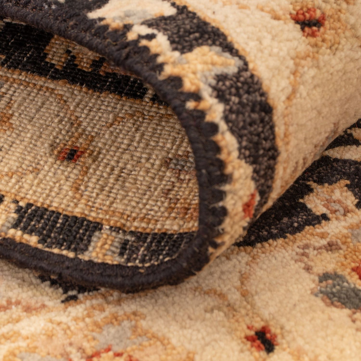 Ziegler Carpet - 90 x 60 cm - sort