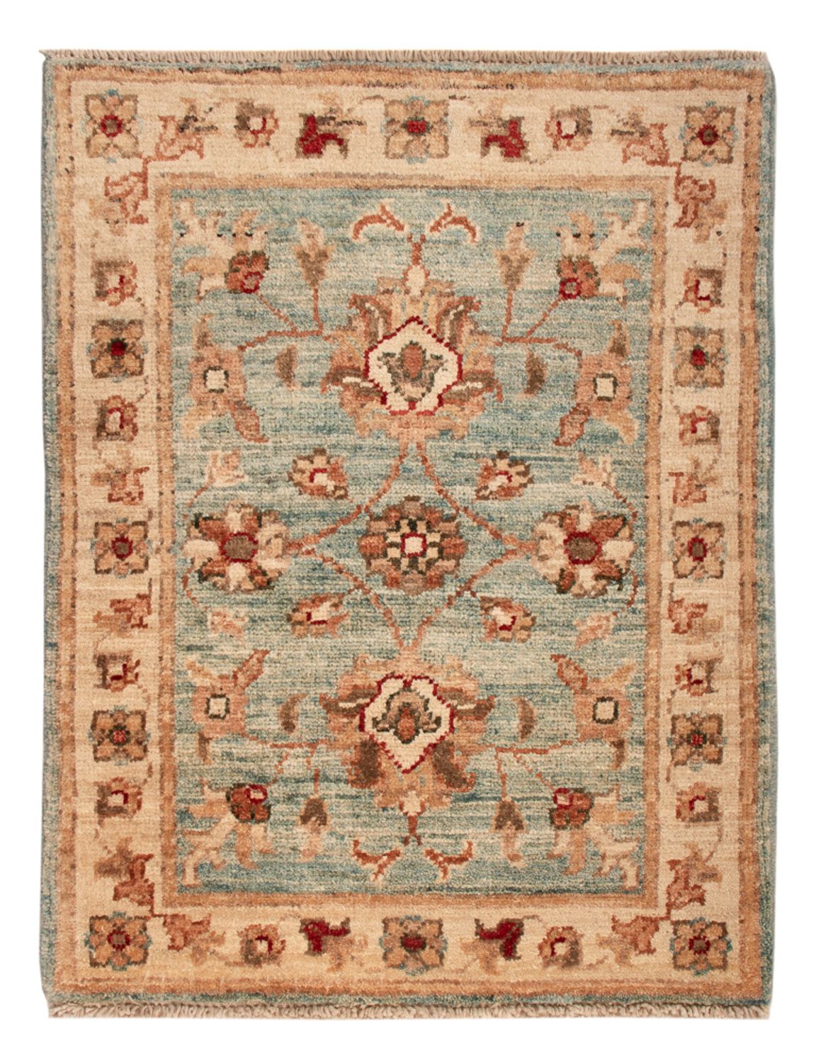 Ziegler Carpet - 69 x 54 cm - turkis