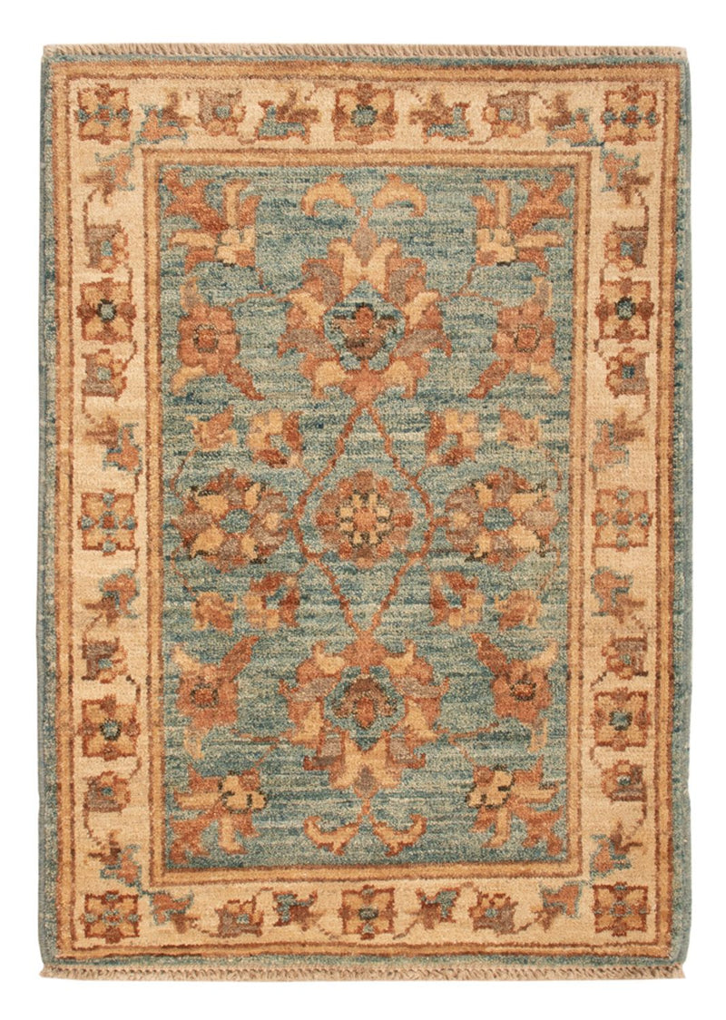 Ziegler Carpet - 73 x 52 cm - turkis