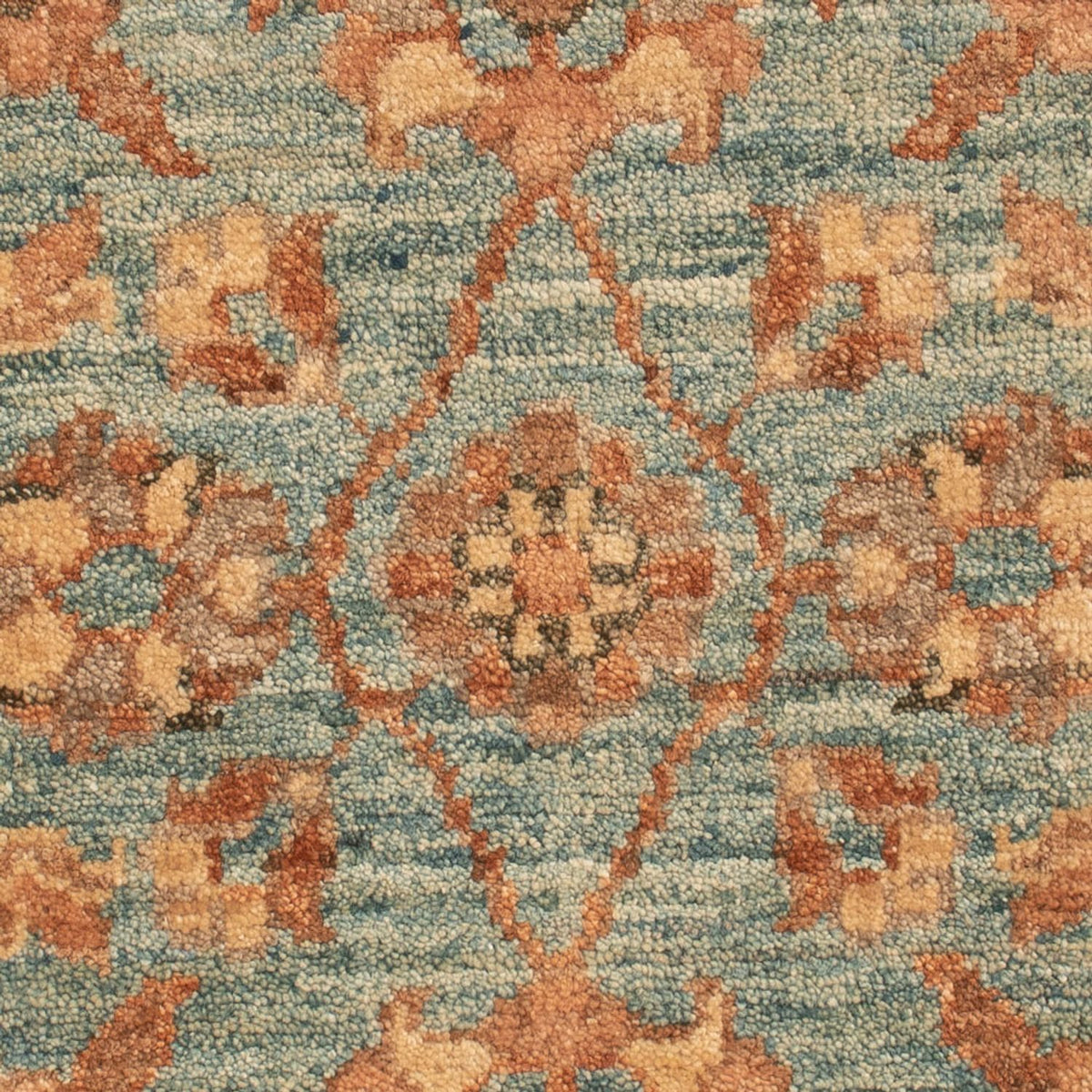 Ziegler Carpet - 73 x 52 cm - turkis