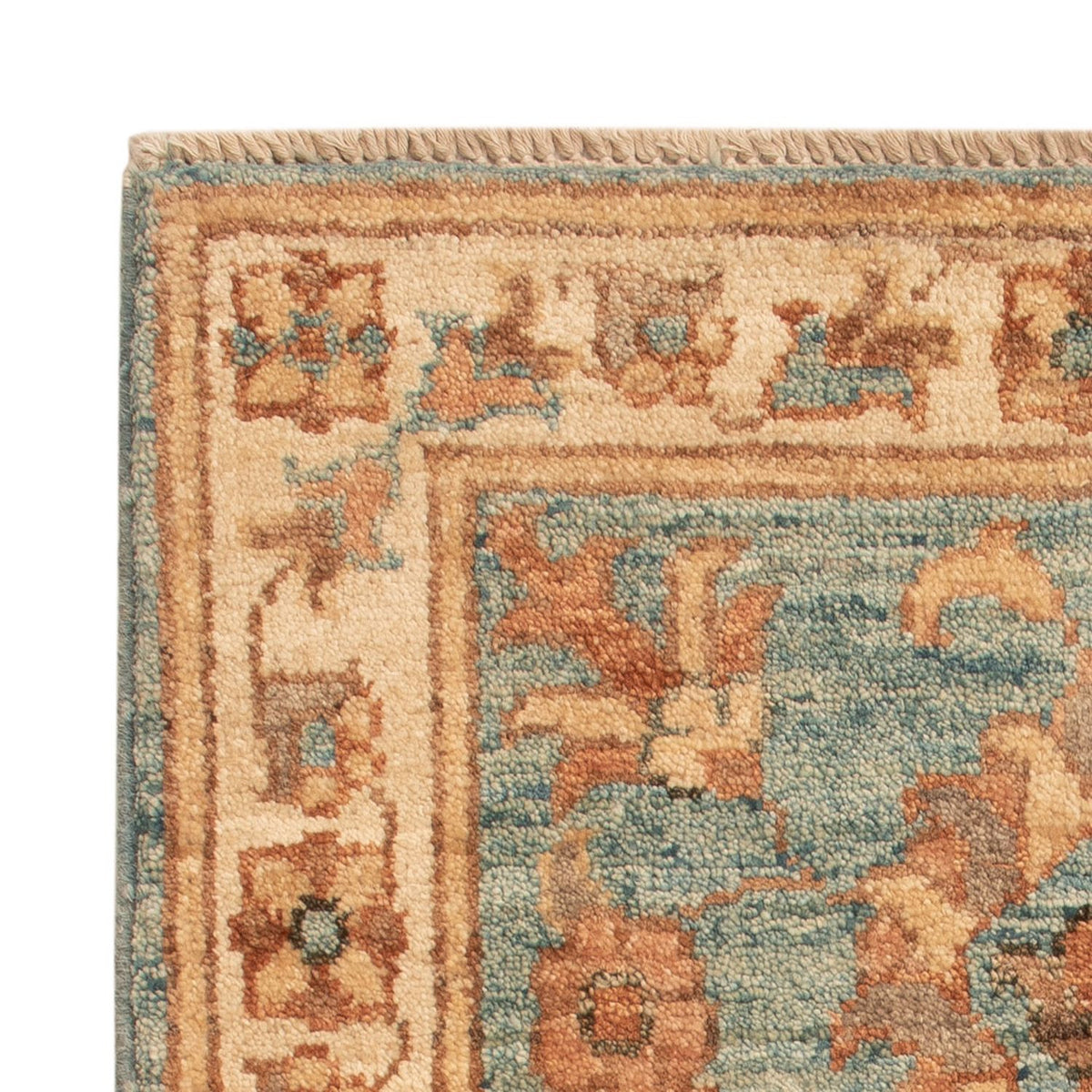 Ziegler Carpet - 73 x 52 cm - turkis