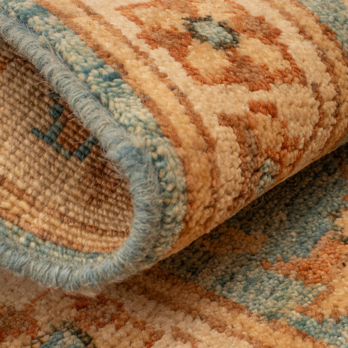 Ziegler Carpet - 73 x 52 cm - turkis