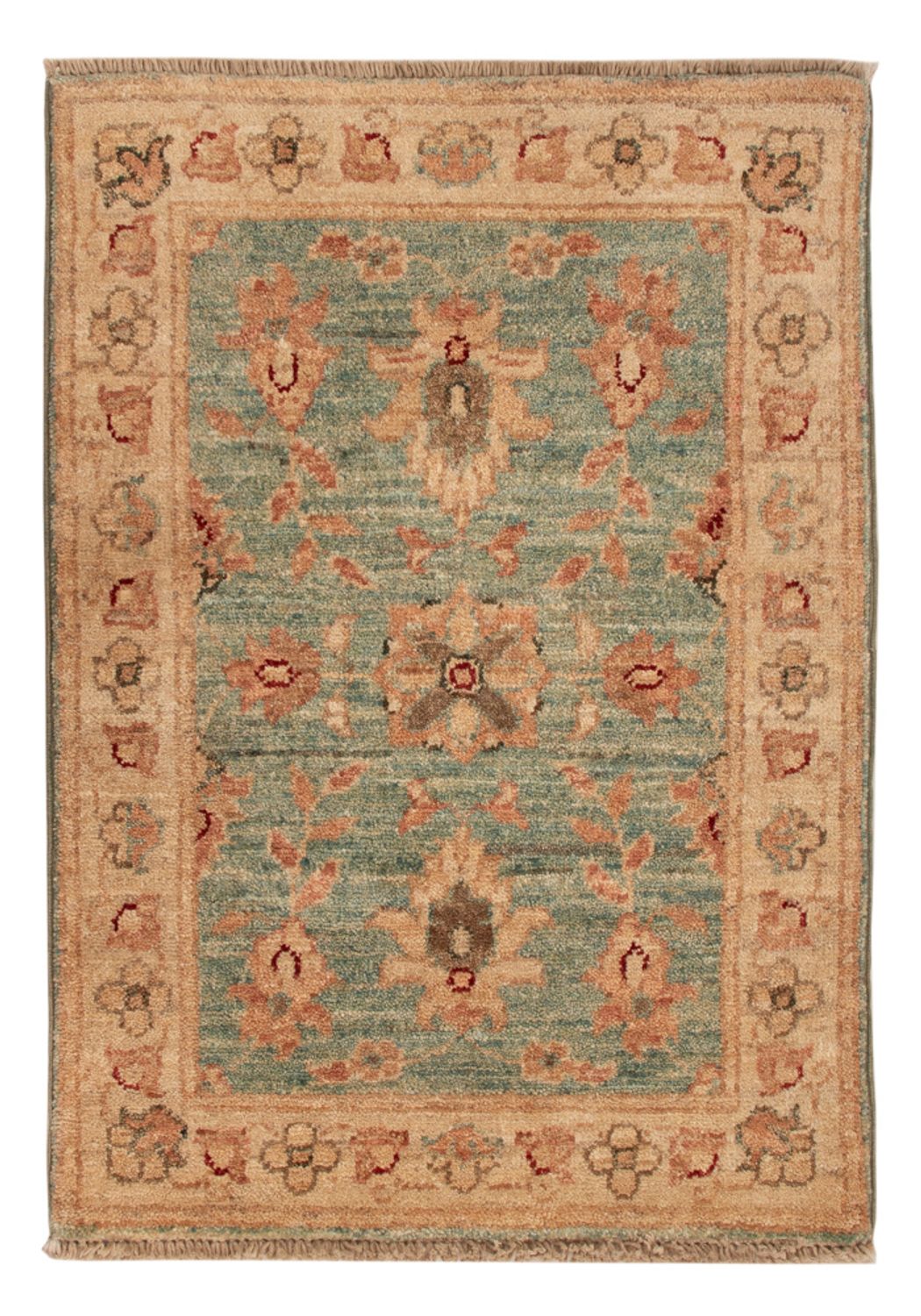 Ziegler Carpet - 70 x 49 cm - turkis