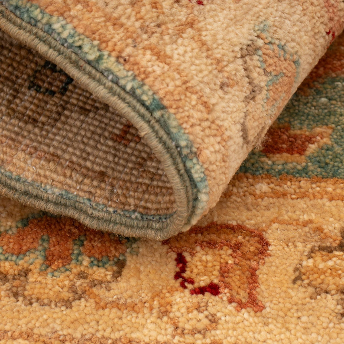 Ziegler Carpet - 70 x 49 cm - turkis