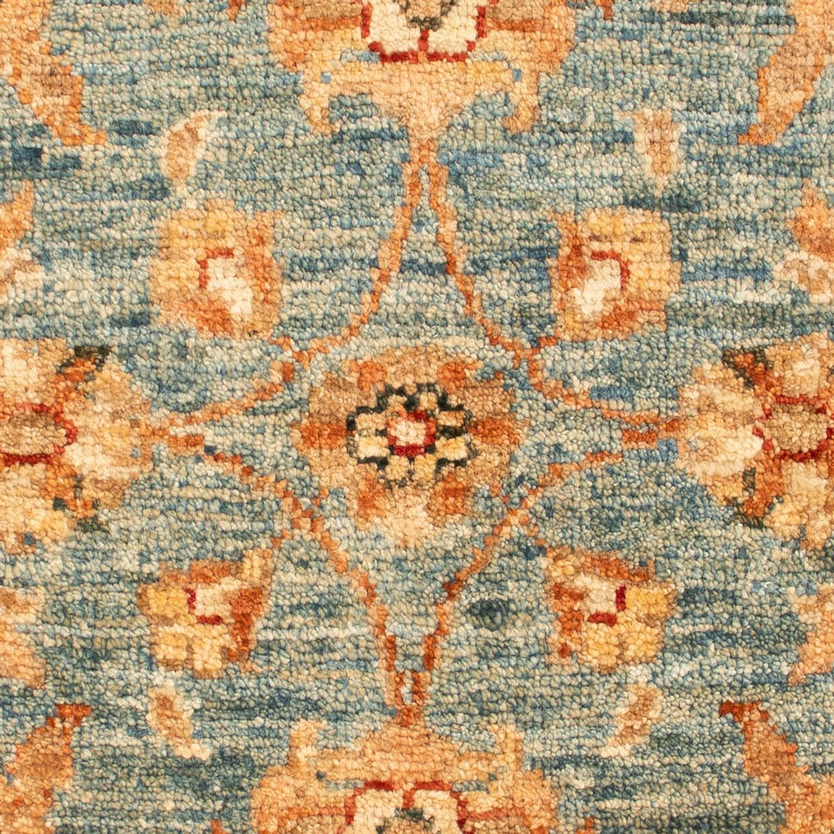 Ziegler Carpet - 72 x 52 cm - turkis