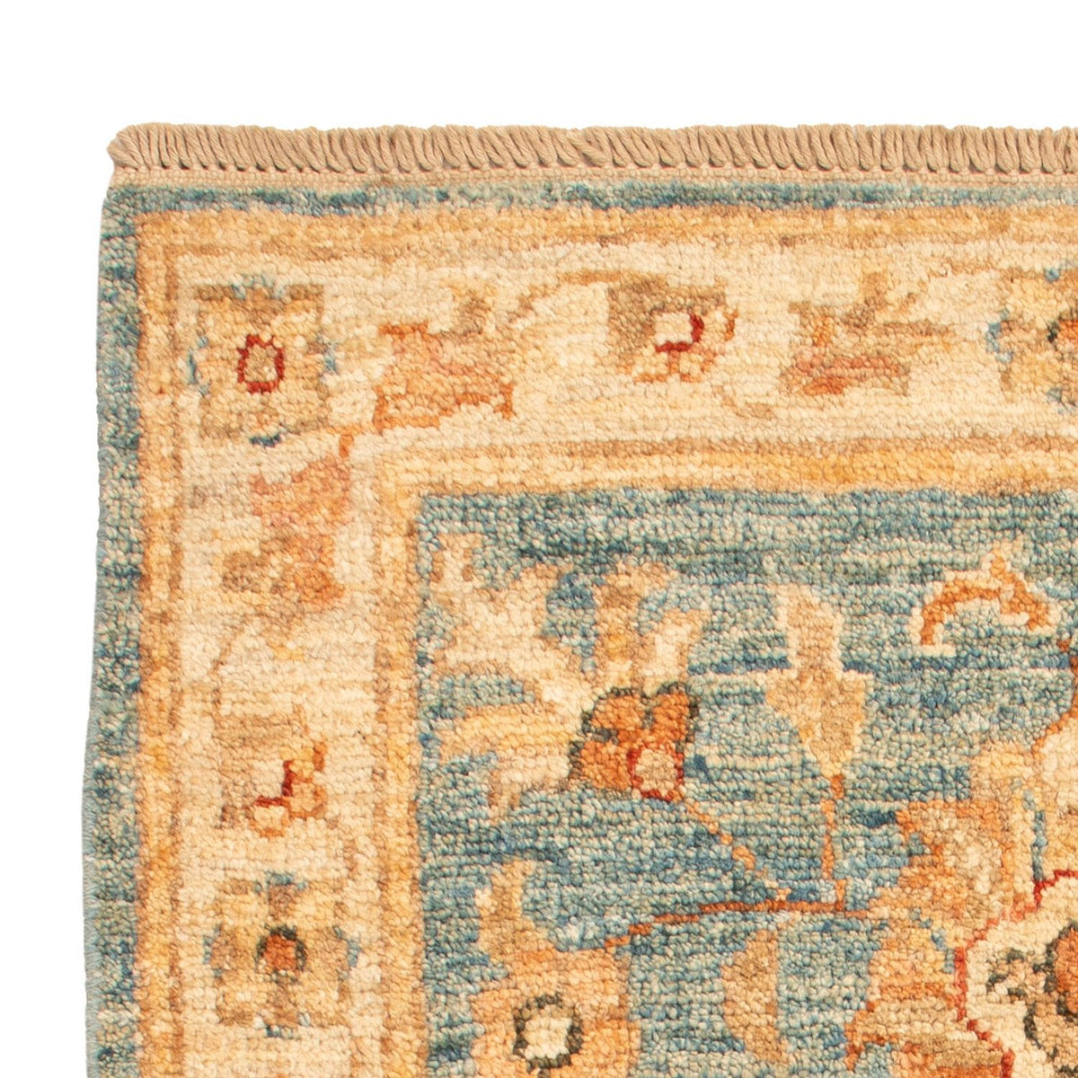 Ziegler Carpet - 72 x 52 cm - turkis