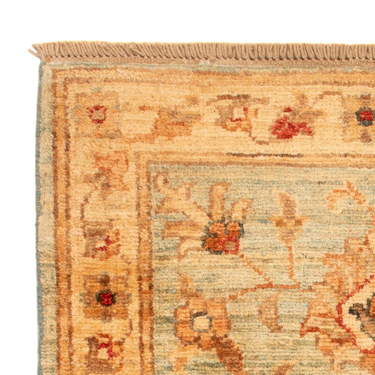 Ziegler Carpet - 64 x 48 cm - turkis