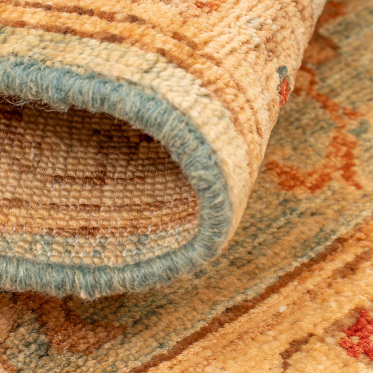 Ziegler Carpet - 64 x 48 cm - turkis