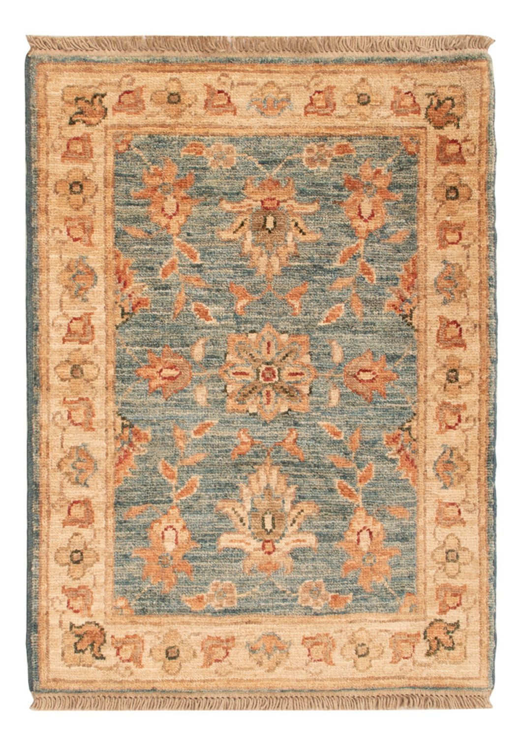 Ziegler Carpet - 67 x 48 cm - turkis