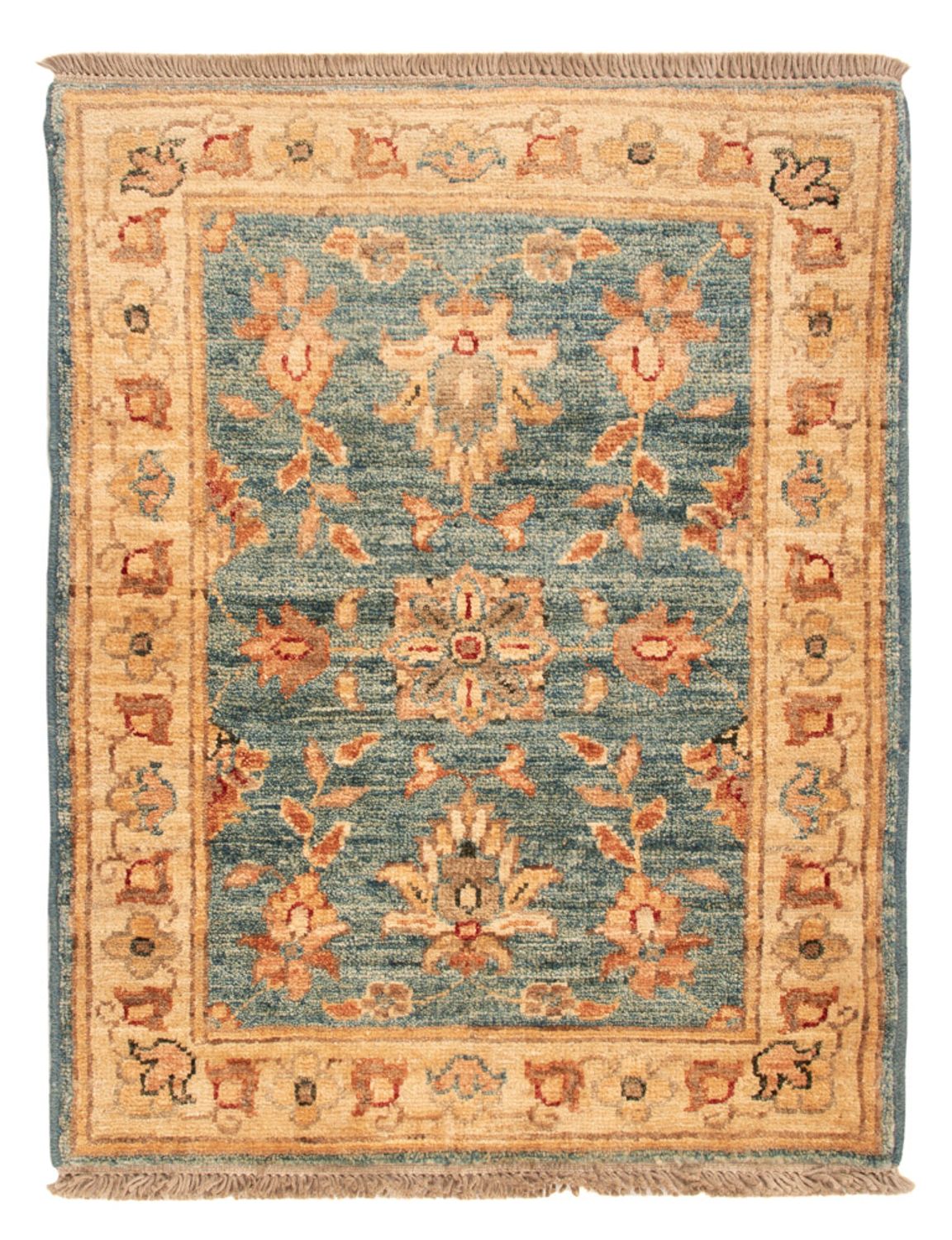 Ziegler Carpet - 67 x 52 cm - turkis