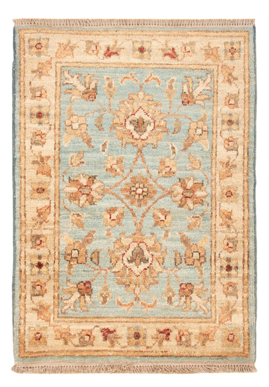 Ziegler Carpet - 70 x 50 cm - turkis
