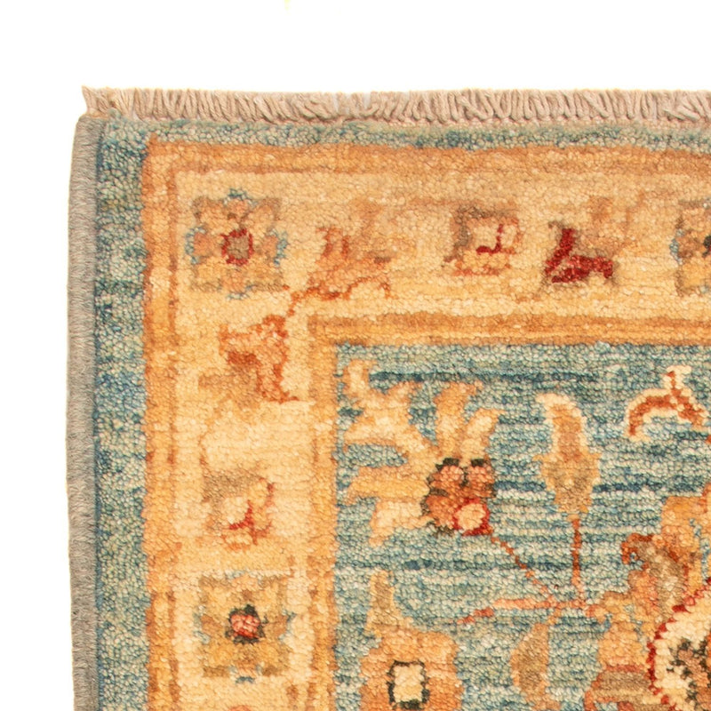 Ziegler Carpet - 76 x 52 cm - turkis