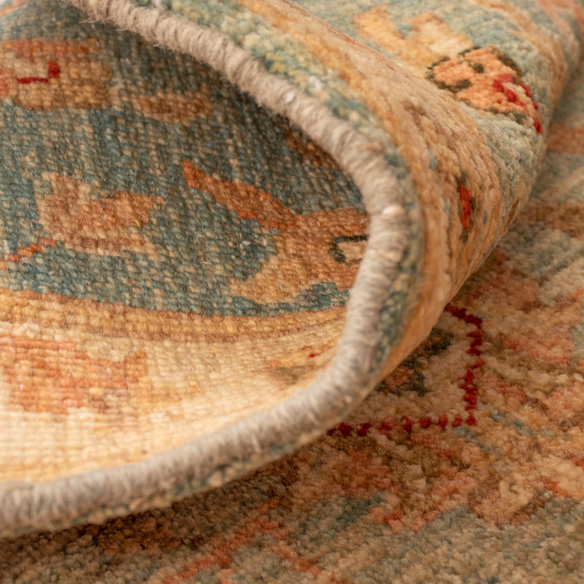 Ziegler Carpet - 71 x 53 cm - turkis