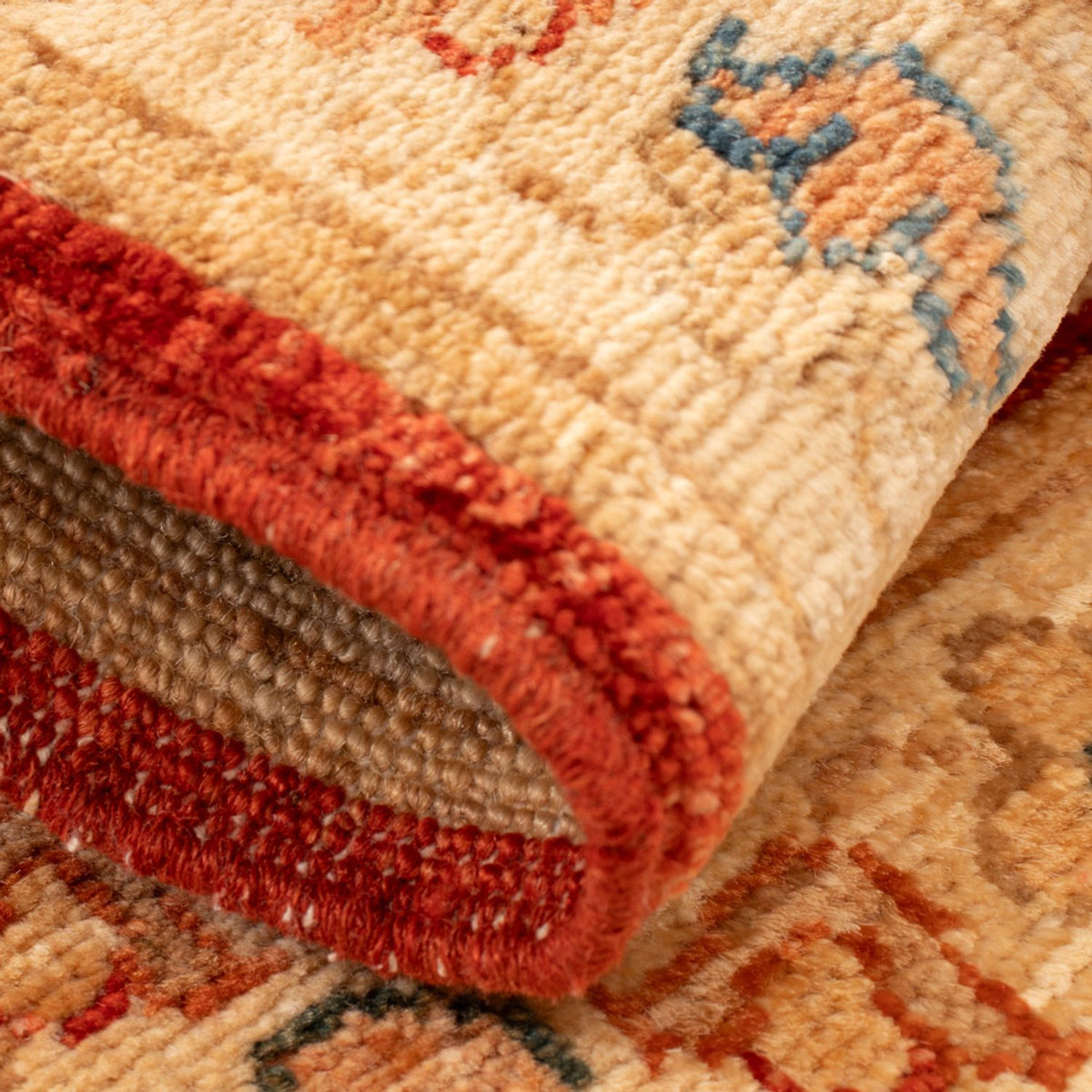 Ziegler Carpet - 69 x 51 cm - rust