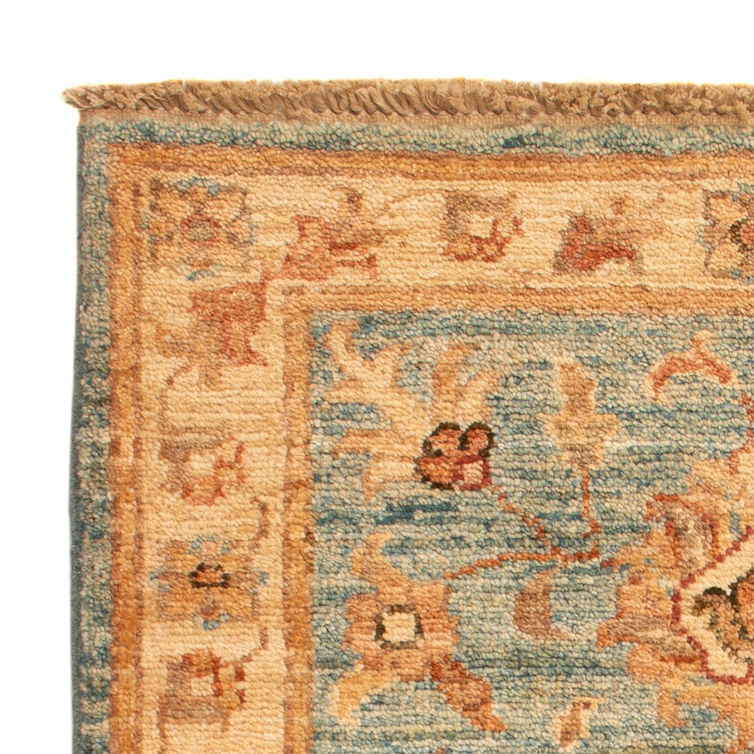 Ziegler Carpet - 68 x 53 cm - turkis