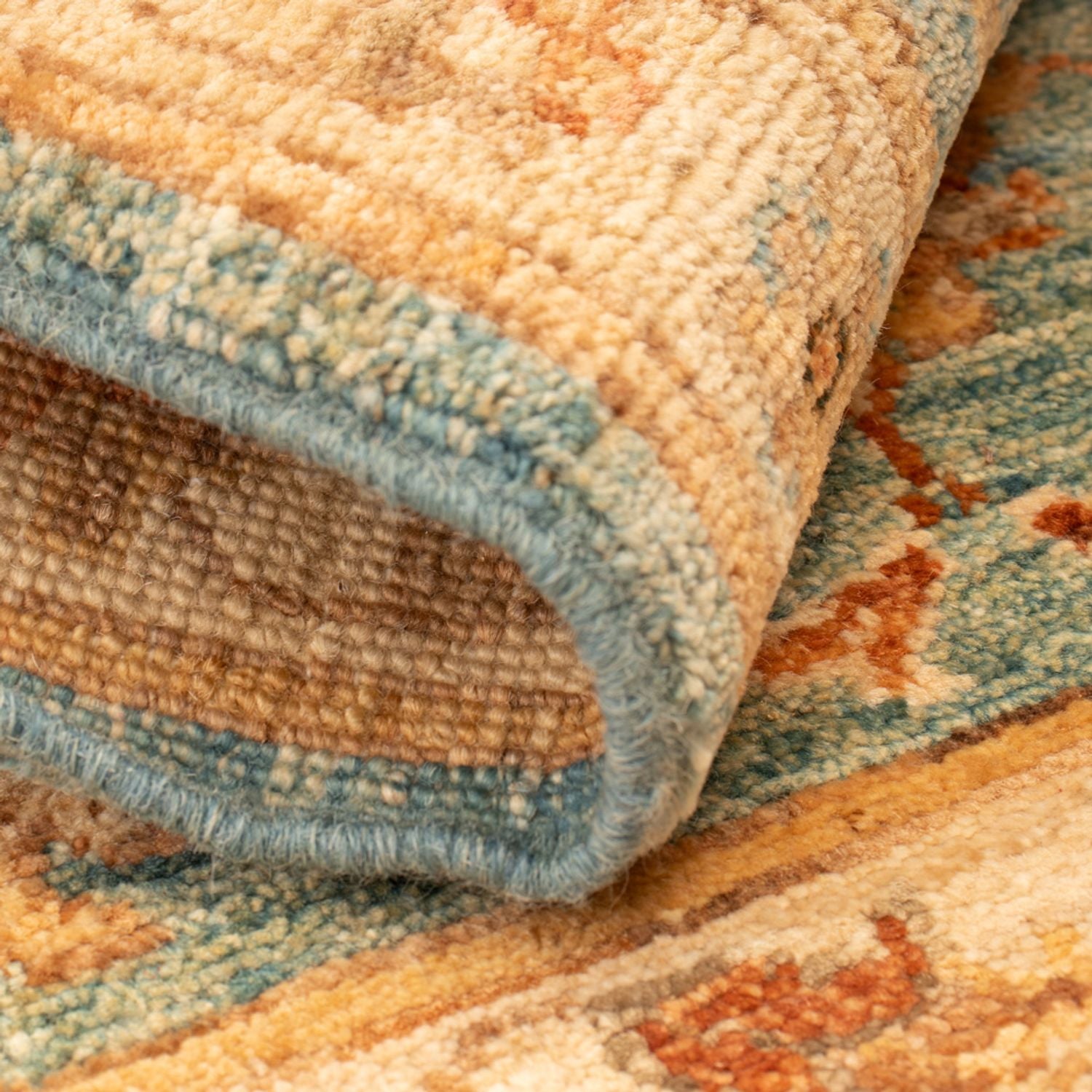 Ziegler Carpet - 68 x 53 cm - turkis