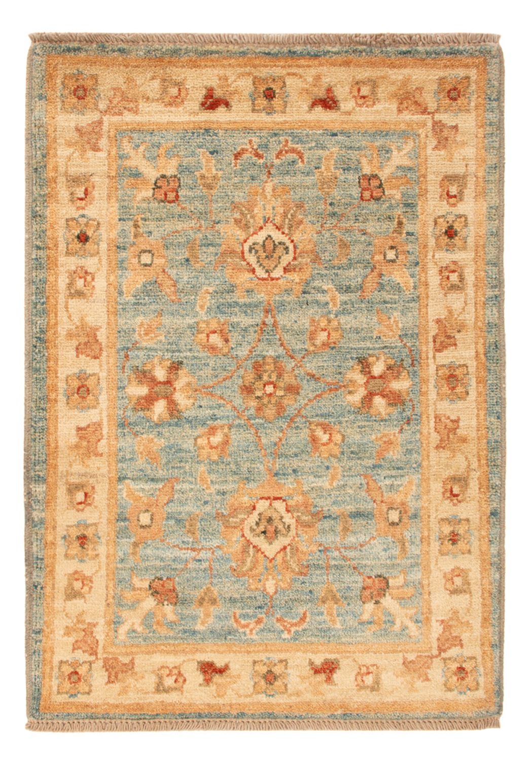 Ziegler Carpet - 73 x 52 cm - turkis
