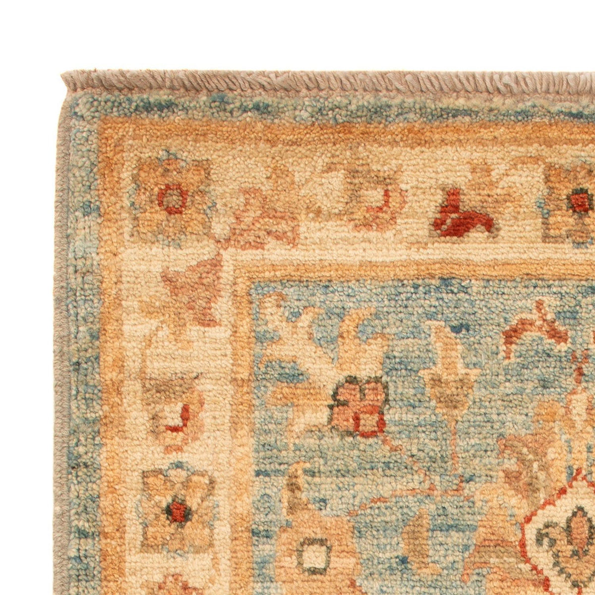 Ziegler Carpet - 73 x 52 cm - turkis