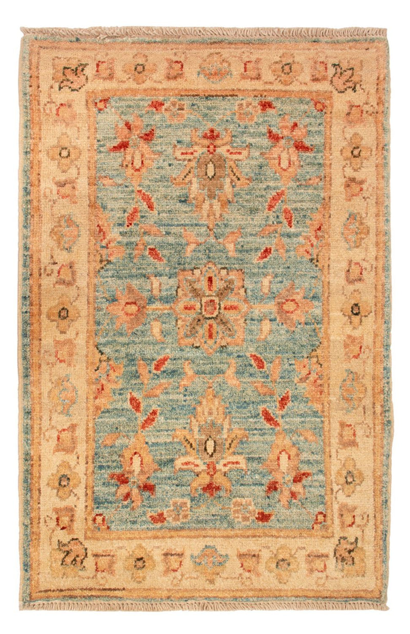 Ziegler Carpet - 76 x 51 cm - turkis
