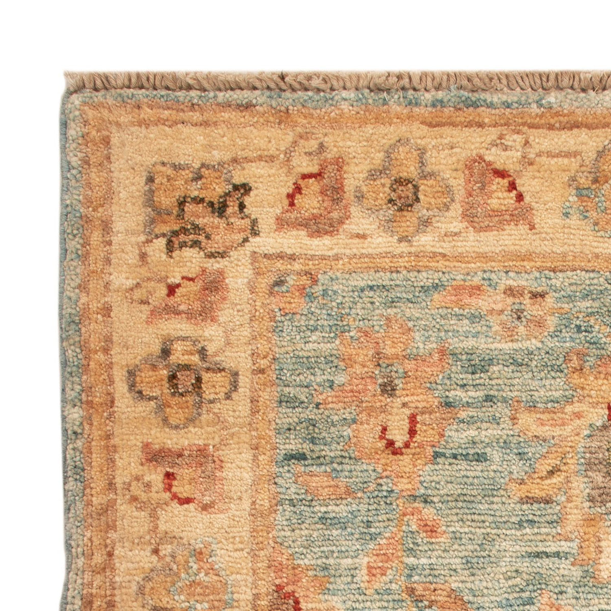 Ziegler Carpet - 74 x 56 cm - turkis