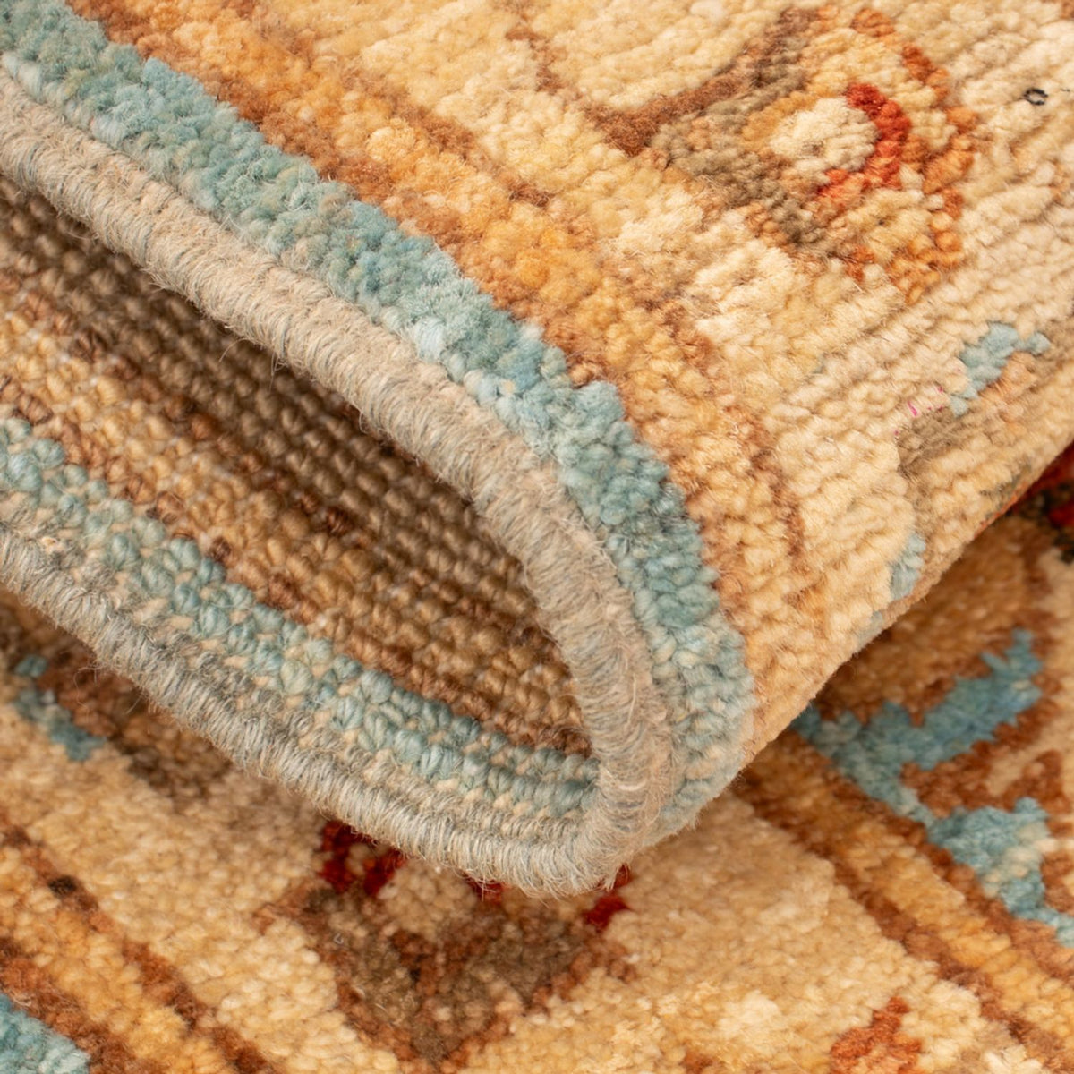 Ziegler Carpet - 70 x 53 cm - turkis
