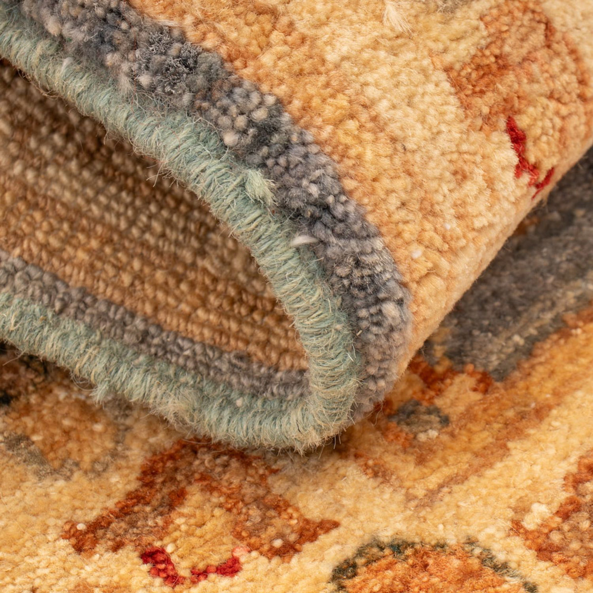 Ziegler Carpet - 74 x 51 cm - benzinblå