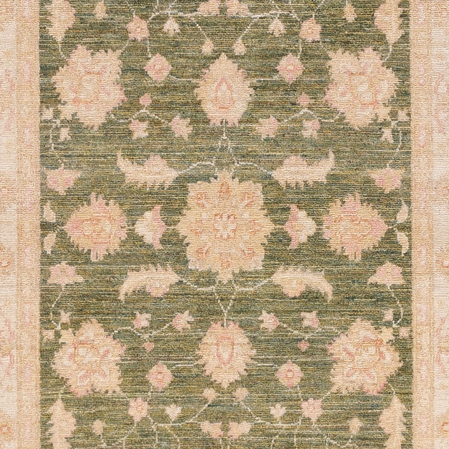 Løber Ziegler Carpet - 365 x 102 cm - olivengrøn