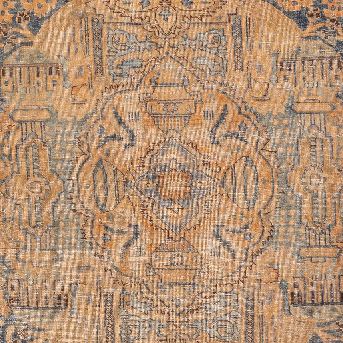 Vintage tæppe - 380 x 285 cm - beige