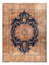 Vintage tæppe - 387 x 286 cm - mørkeblå