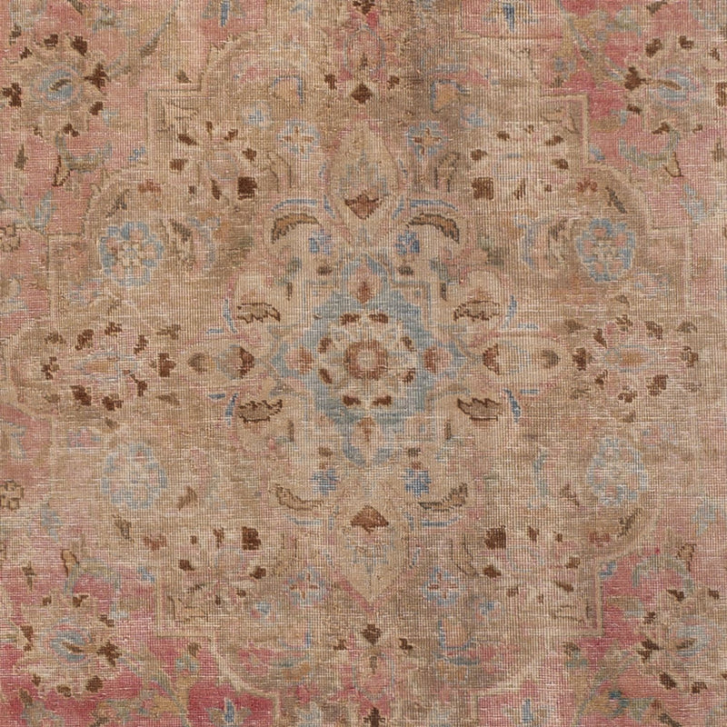 Vintage tæppe - 363 x 267 cm - mørk beige