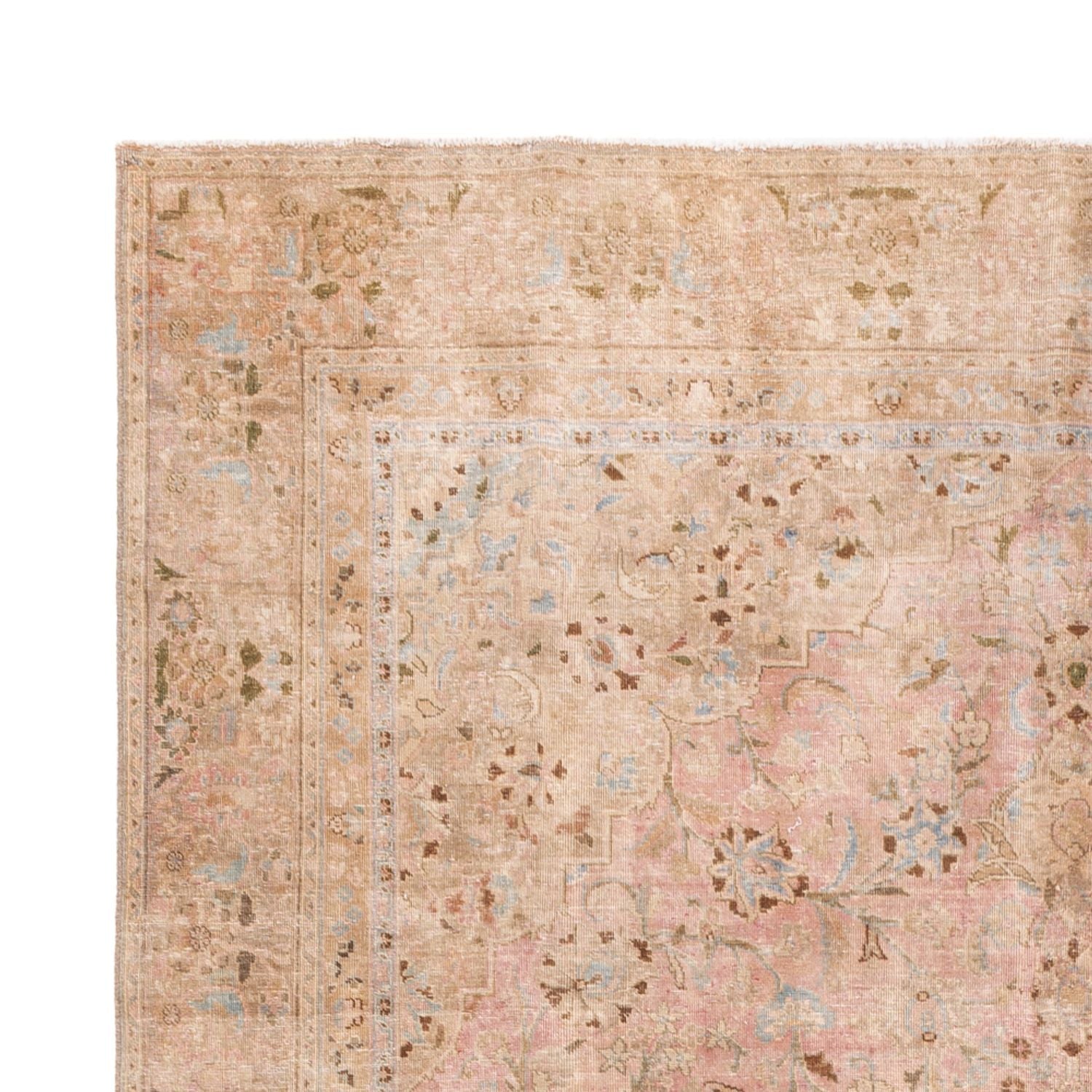 Vintage tæppe - 363 x 267 cm - mørk beige