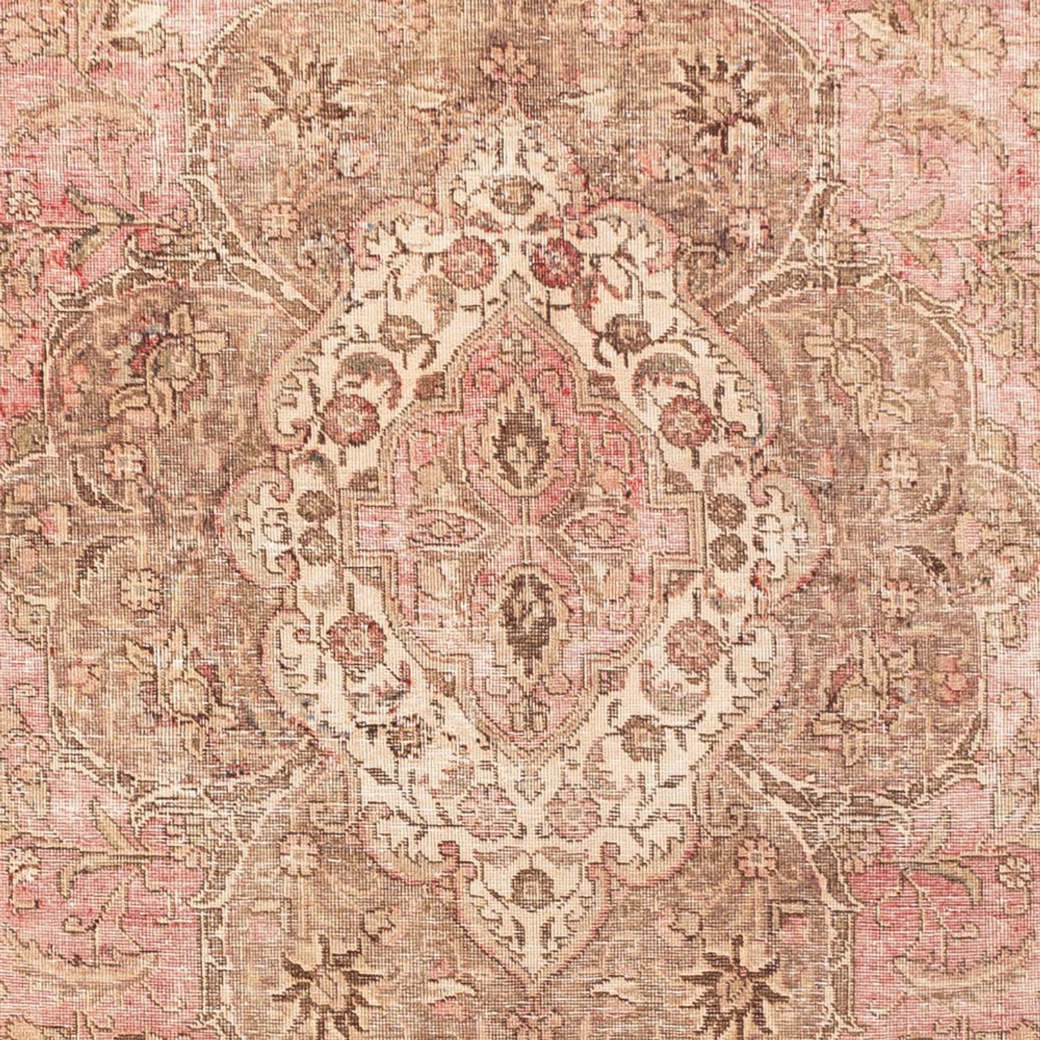 Vintage tæppe - 419 x 300 cm - mørk beige