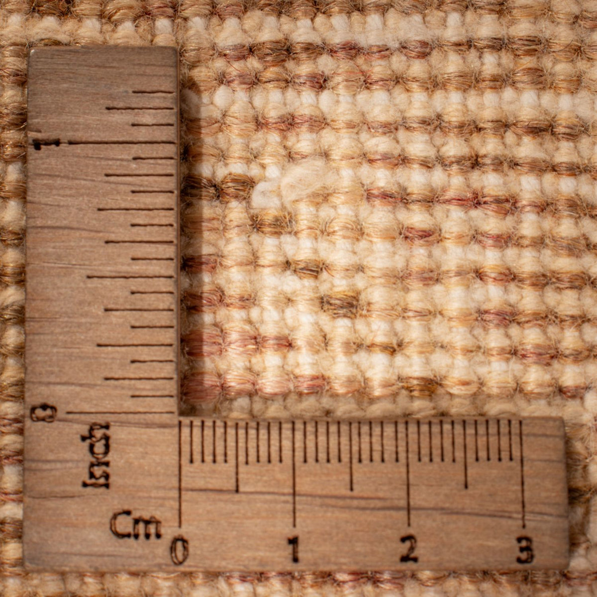 Vintage tæppe - 419 x 300 cm - mørk beige