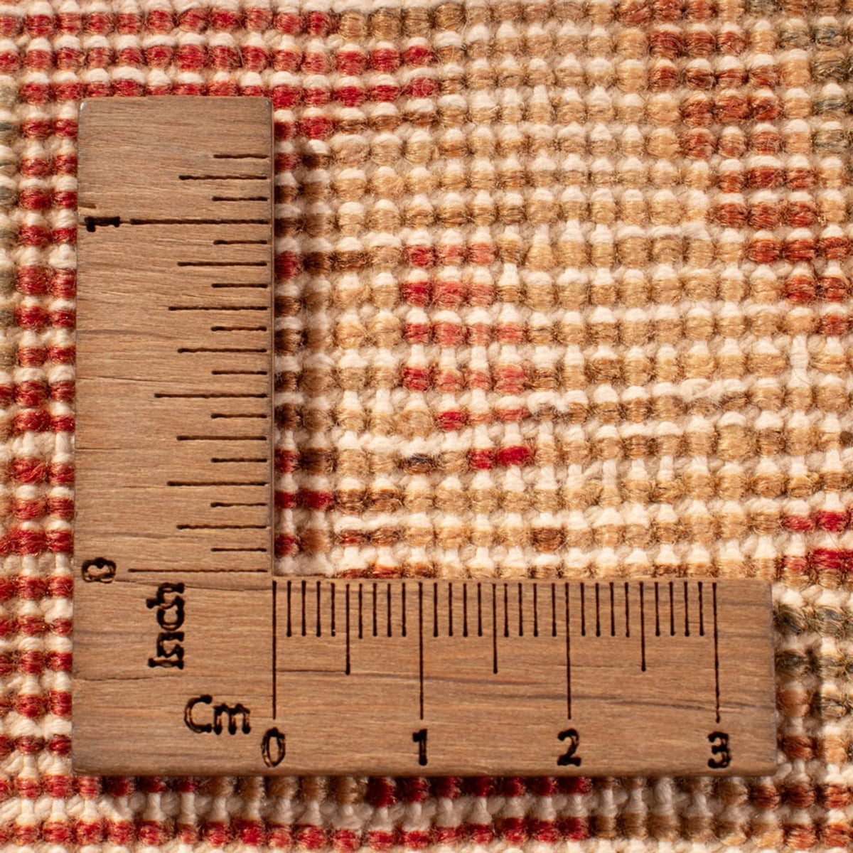 Vintage tæppe - 412 x 300 cm - mørk beige