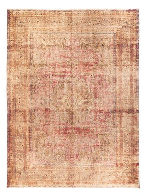 Vintage tæppe - 333 x 239 cm - mørk beige