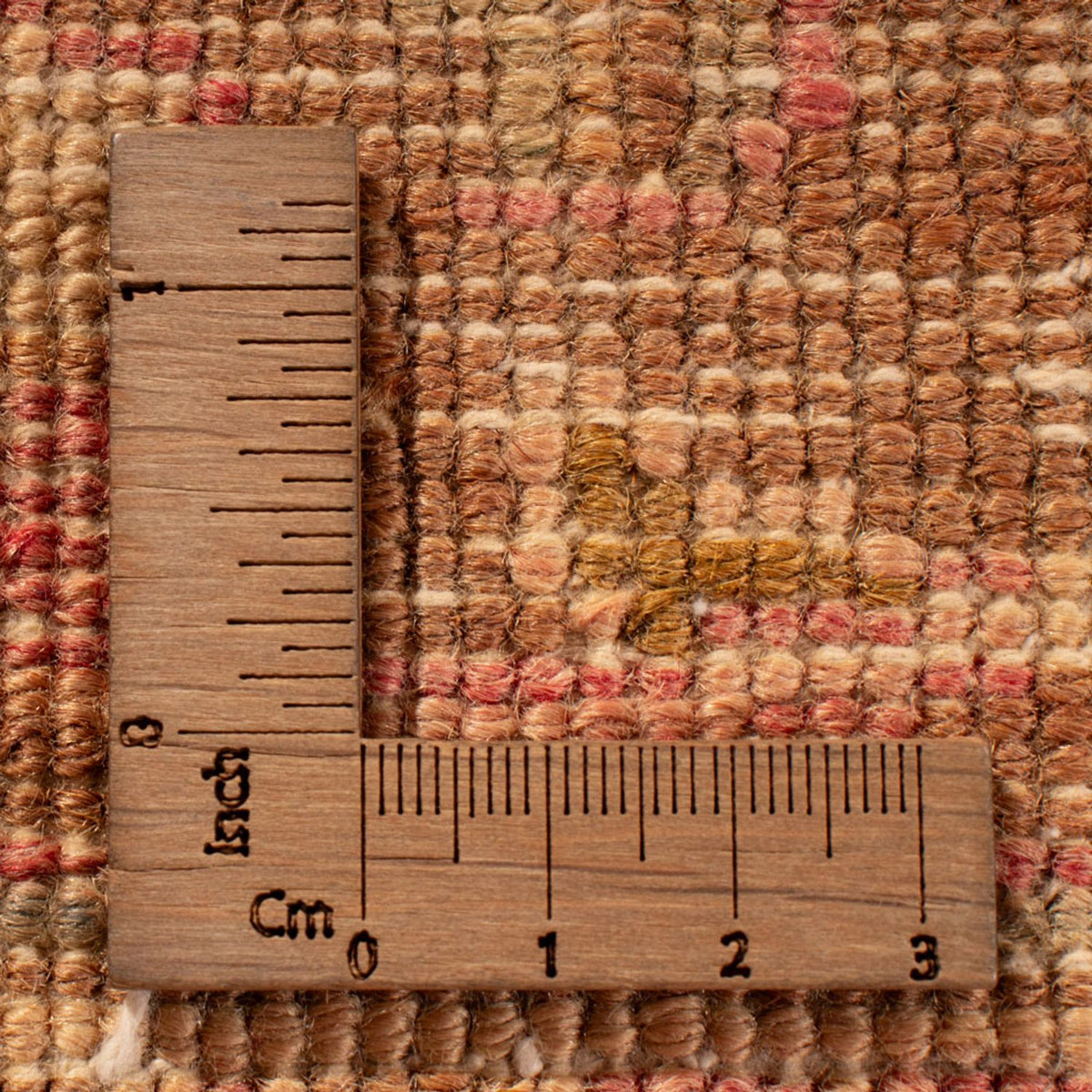 Vintage tæppe - 333 x 239 cm - mørk beige