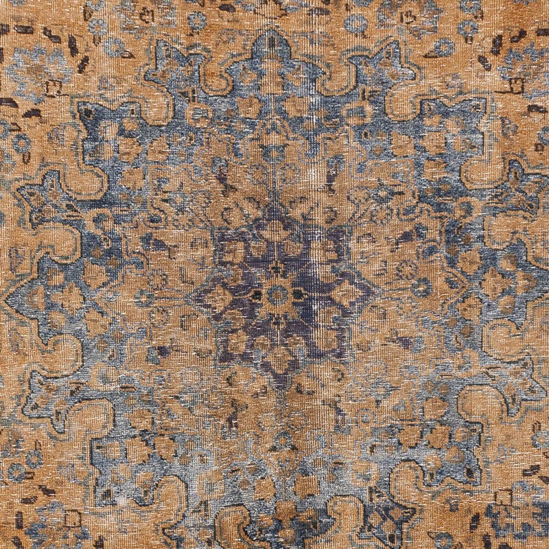 Vintage tæppe - 362 x 283 cm - mørk beige