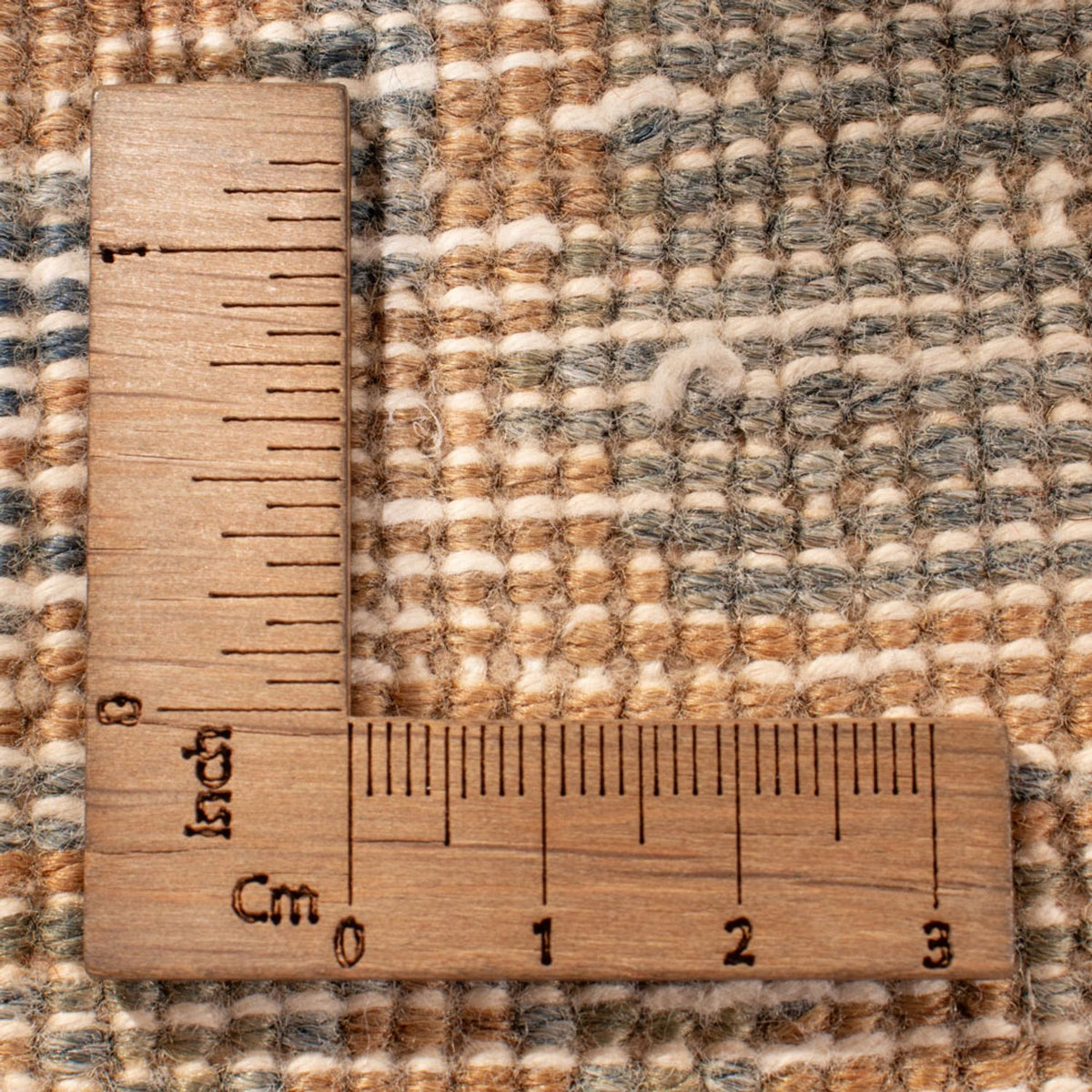 Vintage tæppe - 362 x 283 cm - mørk beige