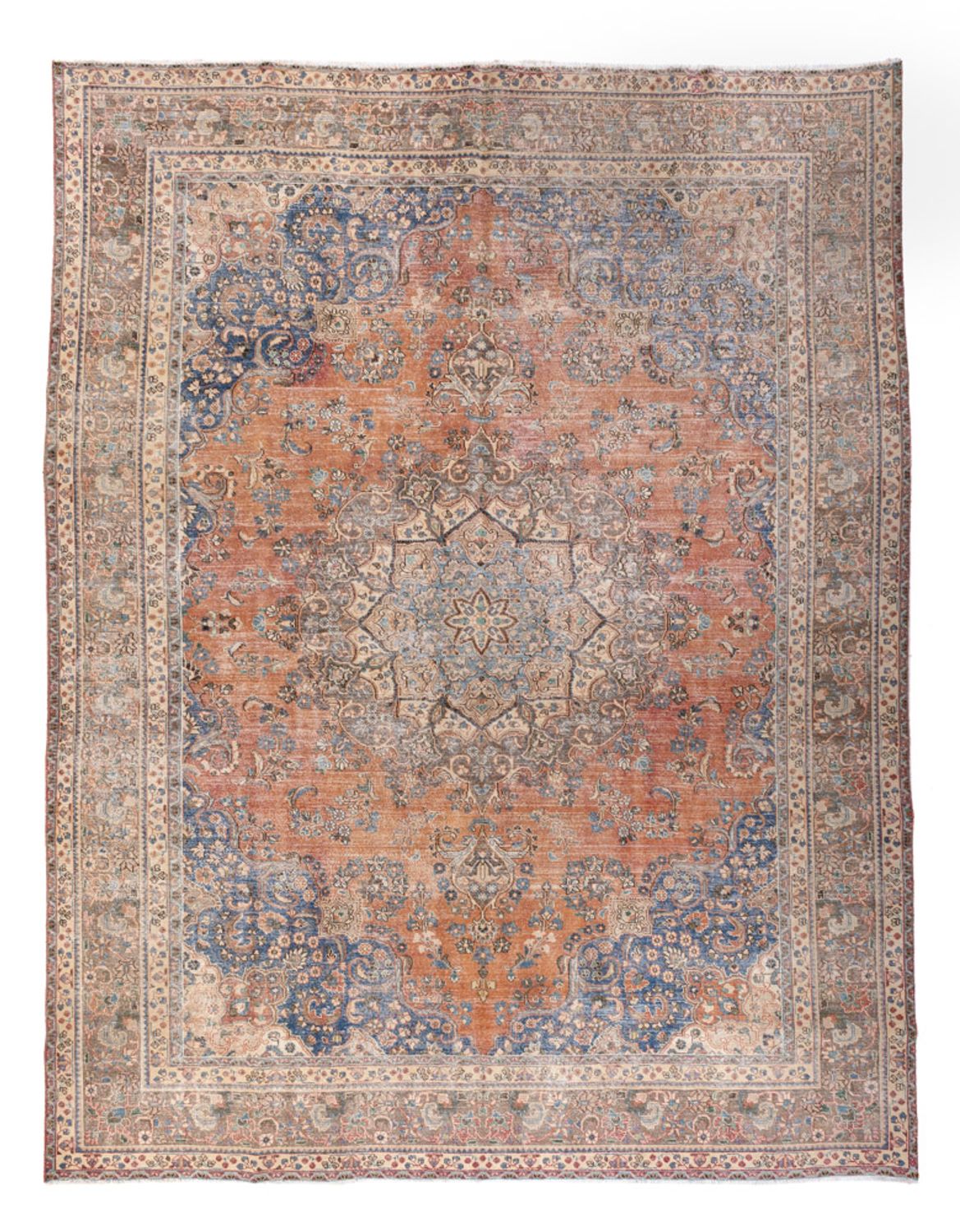 Vintage tæppe - 383 x 290 cm - rust