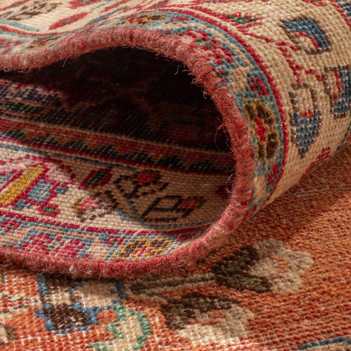 Vintage tæppe - 383 x 290 cm - rust